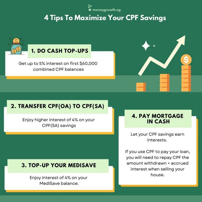 4 Tips To Maximize Your CPF Savings